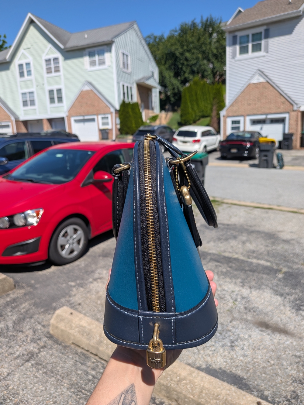 Coach Revel Bag With Crossbody Strap - Picture 7 of 14